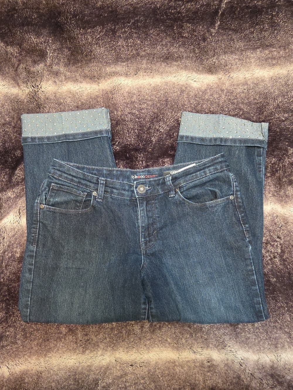 Studded Capris